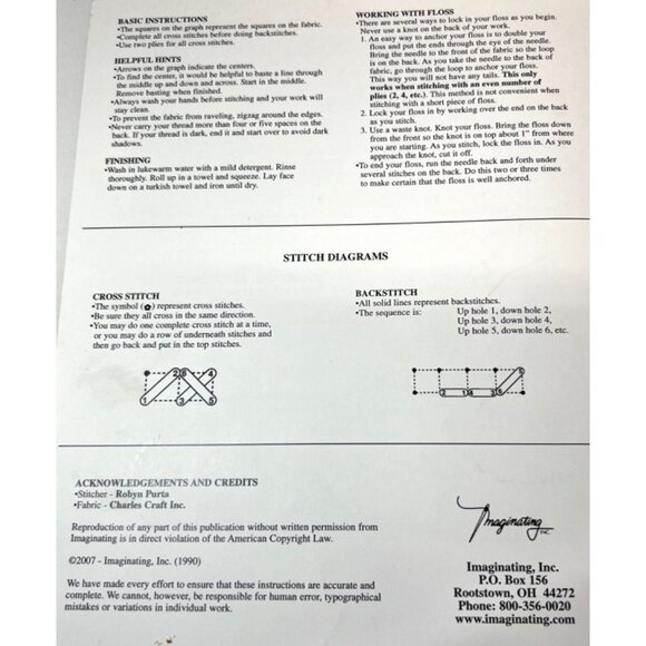 Cardinal Blessings Cross Stitch Pattern Designed By Diane Arthurs - Picture 3 of 4